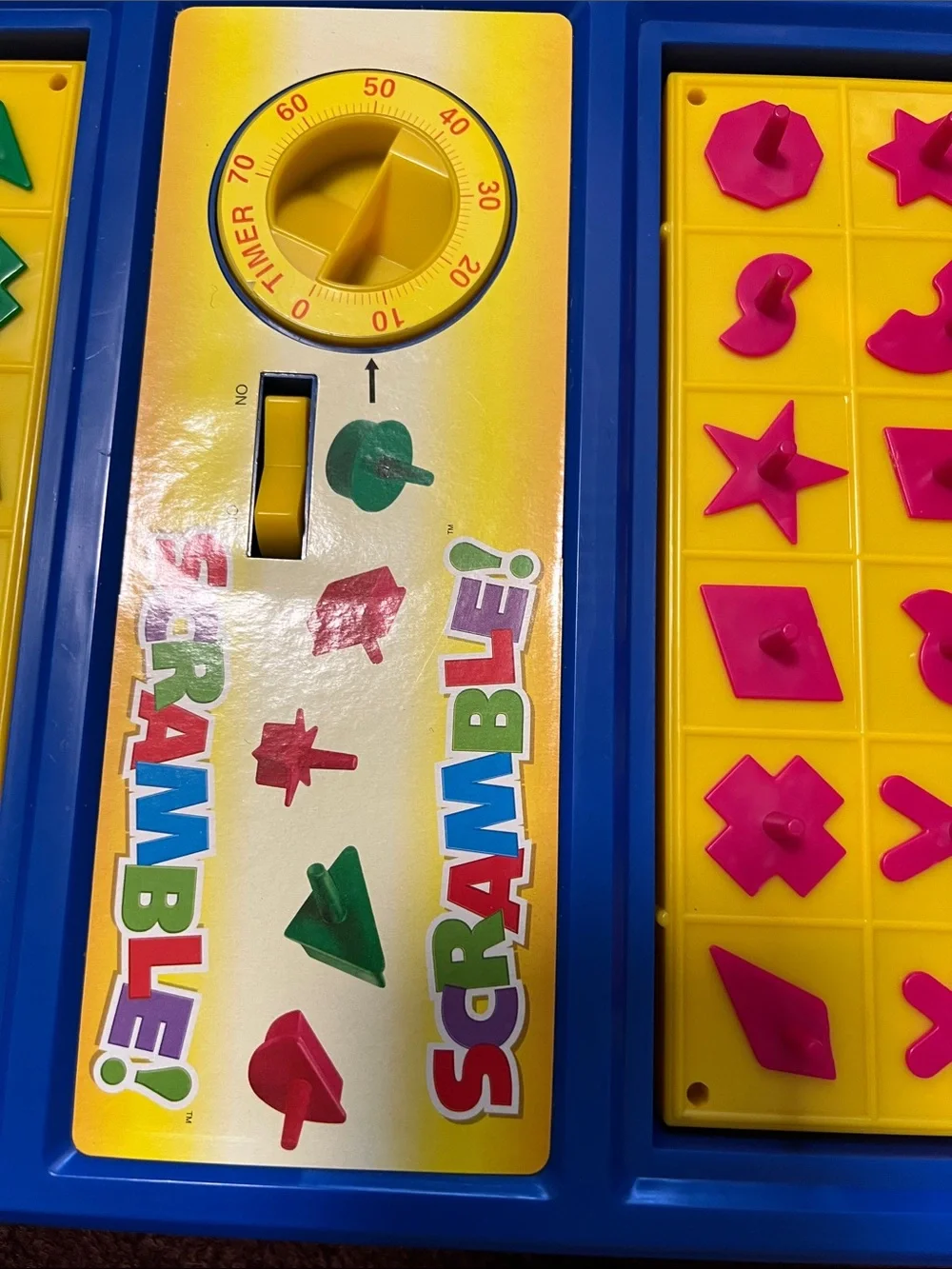ScrambleKids Matching Game - Yellow, Blue, Green, Pink